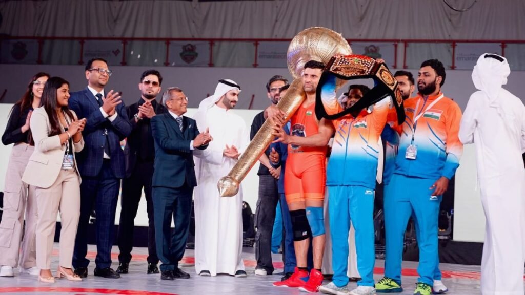 India's Pride Sangram Singh beats Pakistan's Mohammad Saeed in International Pro Wrestling Championship in Dubai; admits listening to his inner voice paid off - PNN Digital India's Pride Sangram Singh beats Pakistan's Mohammad Saeed in International Pro Wrestling Championship in Dubai; admits listening to his inner voice paid off - PNN Digital